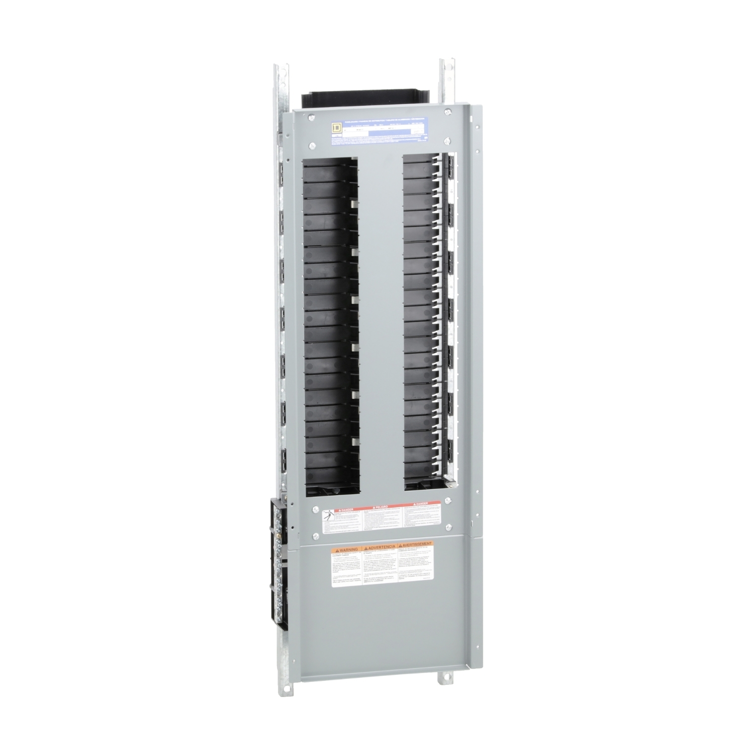 NF442L2C I-Line NF Series 3-Phase Bottom Panelboard Interior, 480Y/277 VAC, 600Y/347 VAC, 250 A, 42 Spaces, 100 kA SCCR