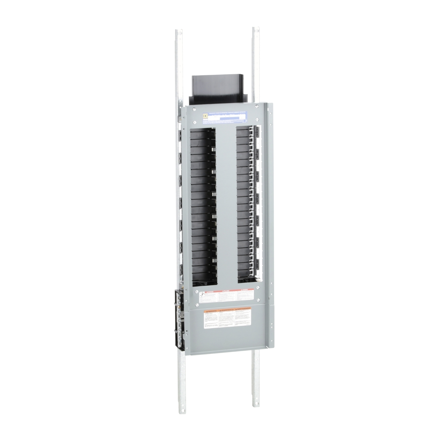 NF442L4C NF Series 3-Phase Bottom Panelboard Interior, 480Y/277 VAC, 600Y/347 VAC, 400 A, 42 Spaces, 100 kA SCCR
