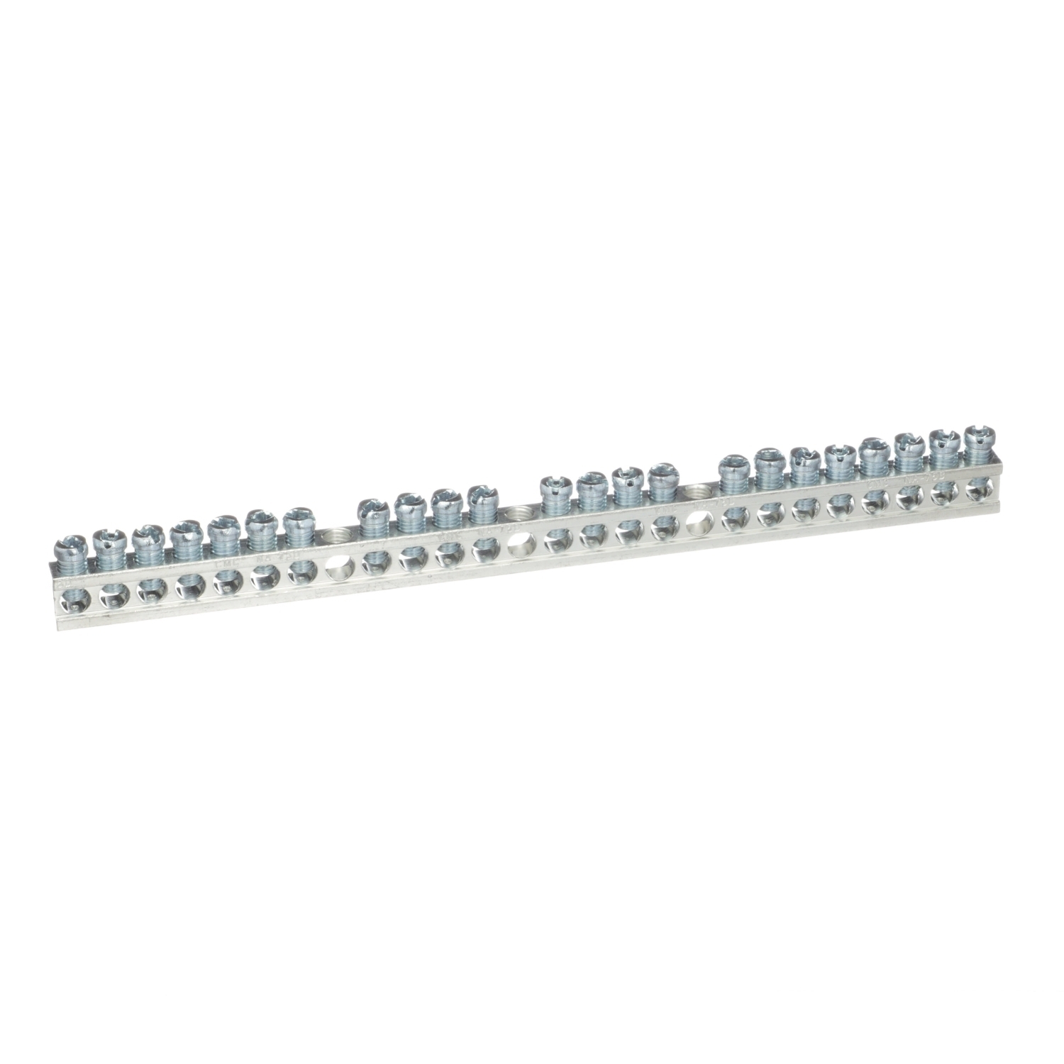PK23GTA Equipment Ground Bar Assembly, 8.11 in L, 14 to 4 AWG, 23 Terminals, For Use With QO Load Center and Type PK Circuit Breaker