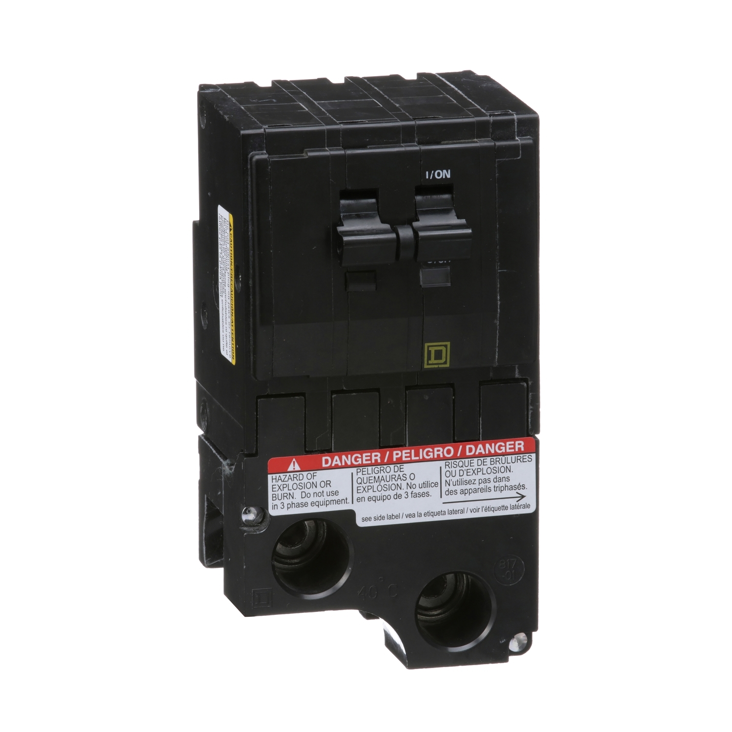 QO2150VH Miniature Circuit Breaker, 150 Amp, 2 Pole, 120/240V