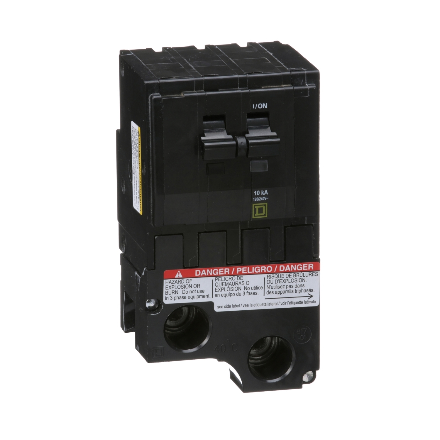 QO2175 Miniature Circuit Breaker, 175 Amp, 2 Pole, 120/240V