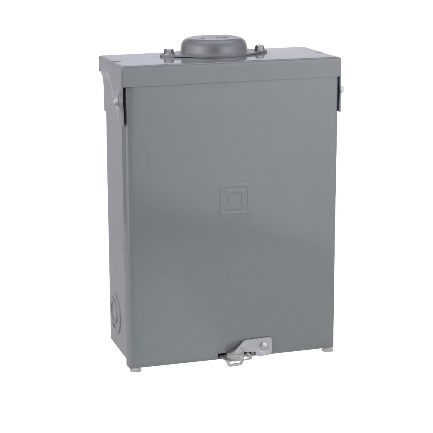 QO612L100RB Fixed Main Lug Load Center, 100 Amp, 120/240V, 1 Phase, 6 Space, 12 Circuit, 3-Wire, Surface
