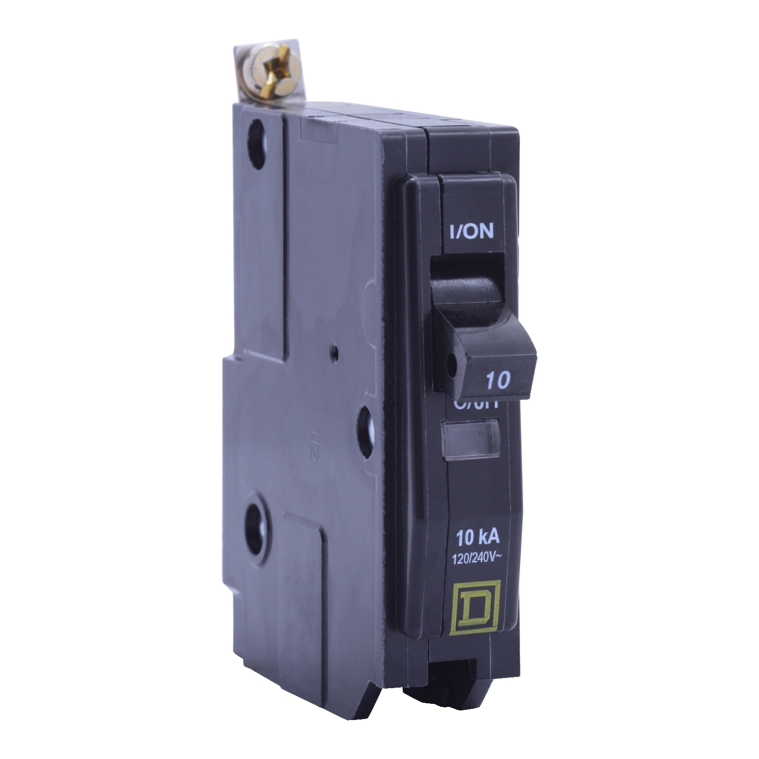 QOB120HID Miniature Circuit Breaker, 20 Amp, 1 Pole, 120/240V