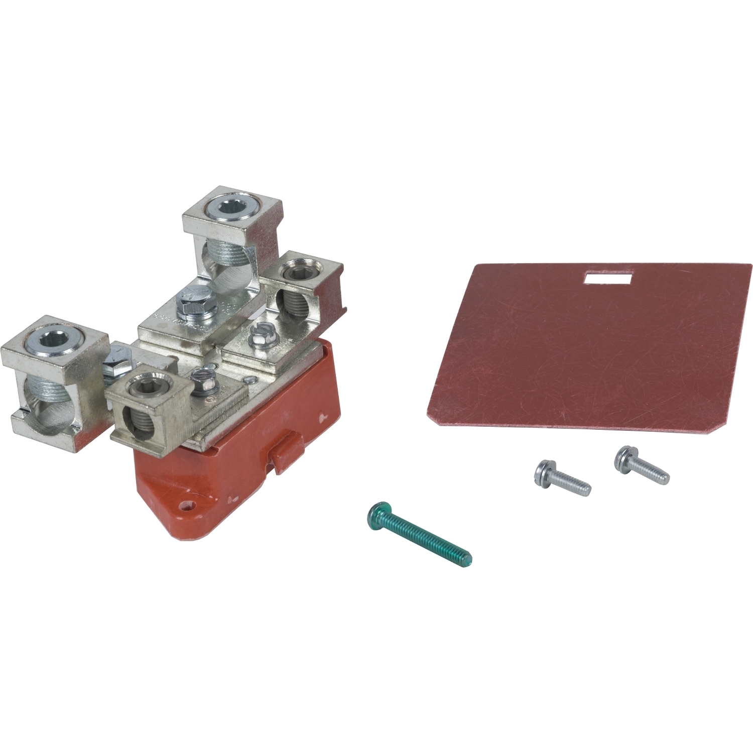 SNC400LX Insulated Groundable Neutral Assembly, For Use With Industrial, Residential Circuit Breaker Enclosure, 6 AWG to 250 kcmil, 2 AWG to 600 kcmil Lug
