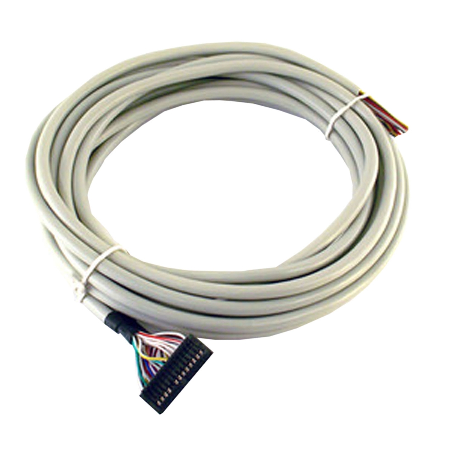 TWDFCW30K Preformed Cable, 9.84 ft L Cable, For Use With Twido TWDDDO32UK, TWDDDI16DK, TWDDDO32TK, TWDDDO16UK, TWDDDO16TK, TWDDDI32DK Discrete Output Module, I/O Extension