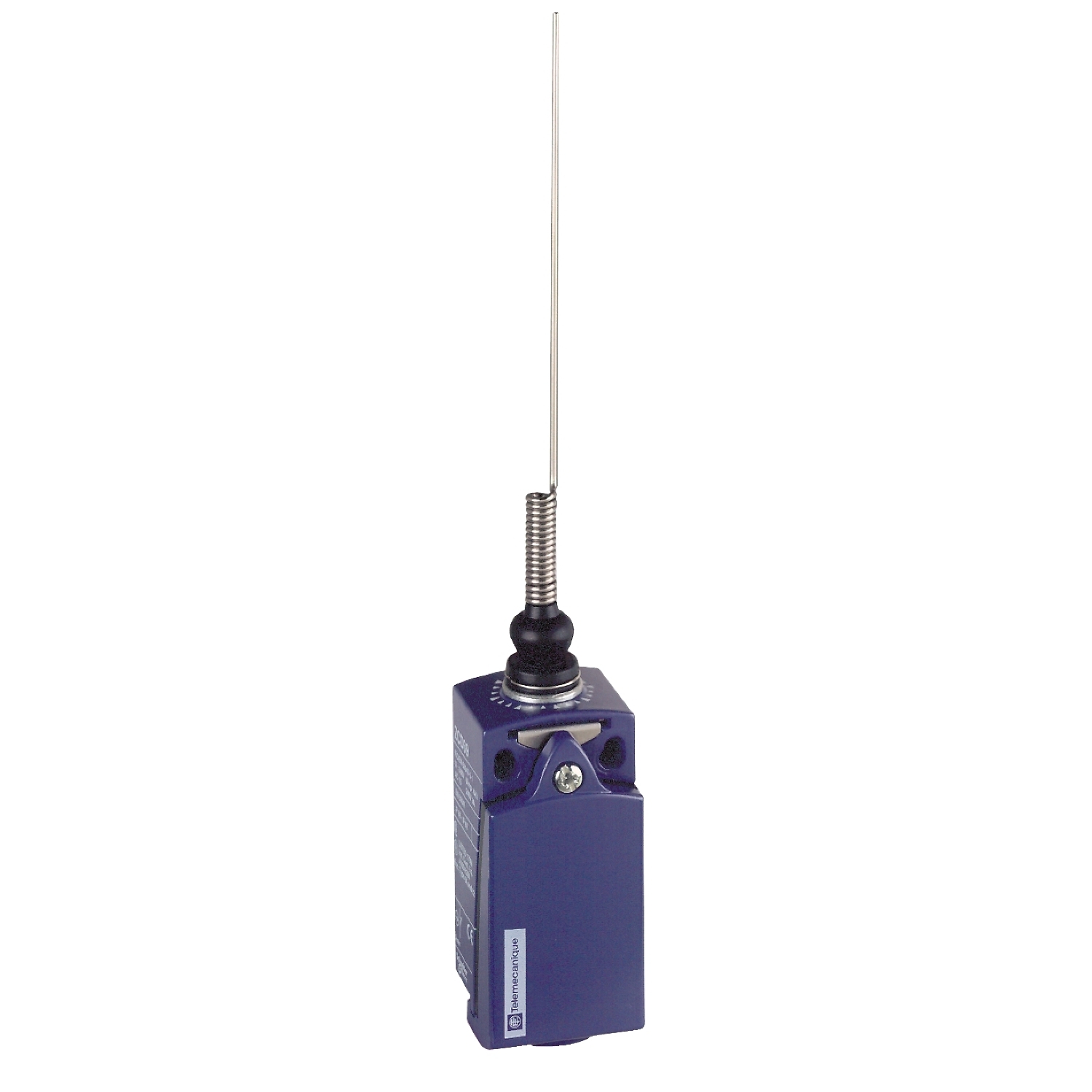 XCKD2106N12 OsiSense Compact Fixed Heavy Duty Standard Format Limit Switch, 240 V AC/250 V DC, 10 A, Cat Whisker Actuator, 1NO-1NC Contact, 2 Poles