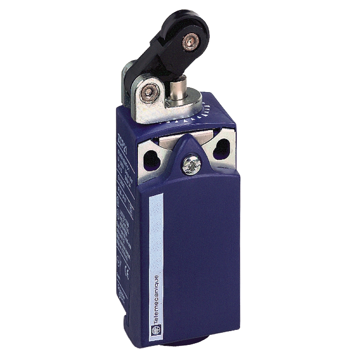XCKP2121N12 OsiSense XC Standard Linear Plunger Actuated Limit Switch, 240 V AC/250 V DC, 10 A, Spring Return Roller Lever Actuator, 1NO-1NC Contact, 2 Poles