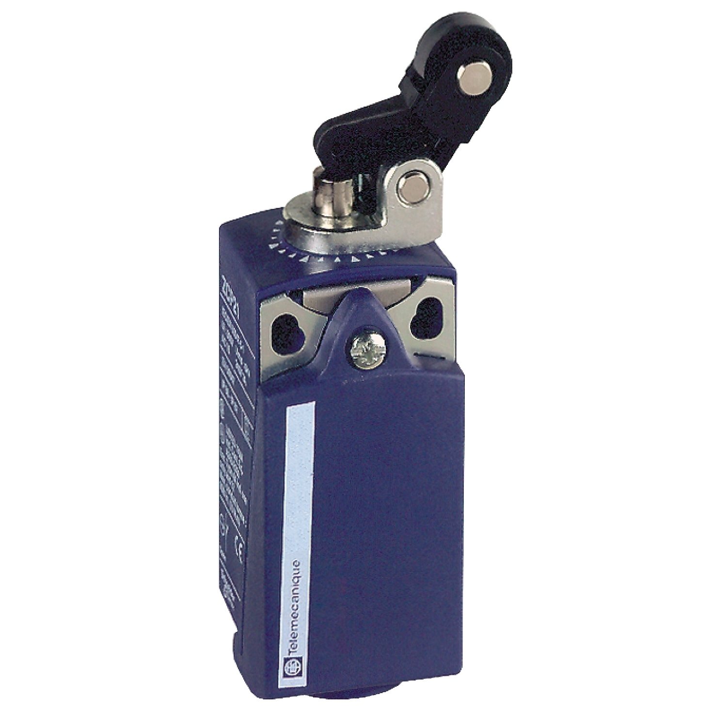 XCKP2127N12 XCKP Standard Plunger Actuated Limit Switch, 300 V AC, 10 A, Roller Lever Plunger Spring Return Actuator, 1NO-1NC Contact, 2 Poles