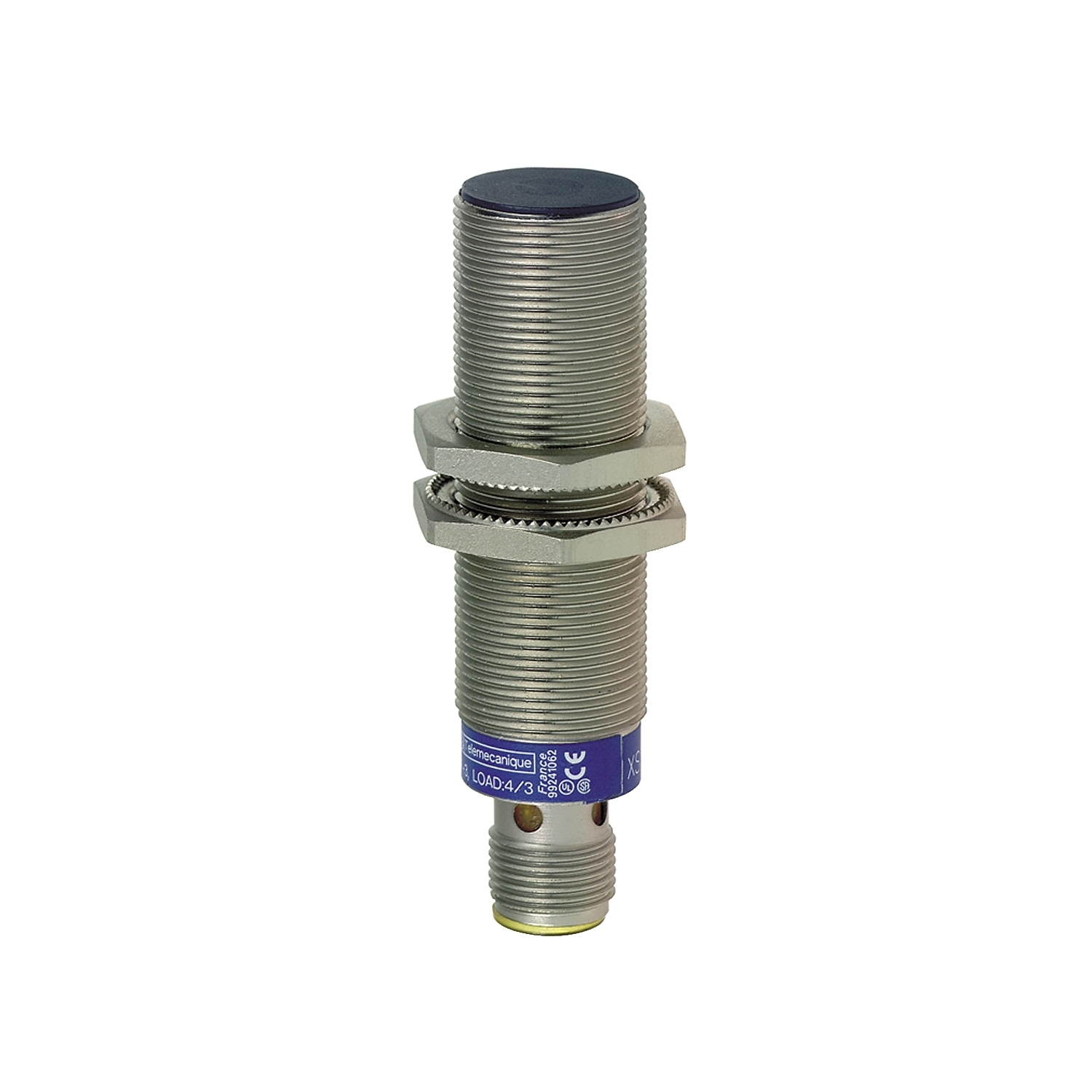 XS1M18KP340D OsiSense XS Fixed Cylindrical Proximity Sensor, Inductive, NPN/PNP Output, 1NO-1NC Contact, 10 to 36/12 to 24 V DC