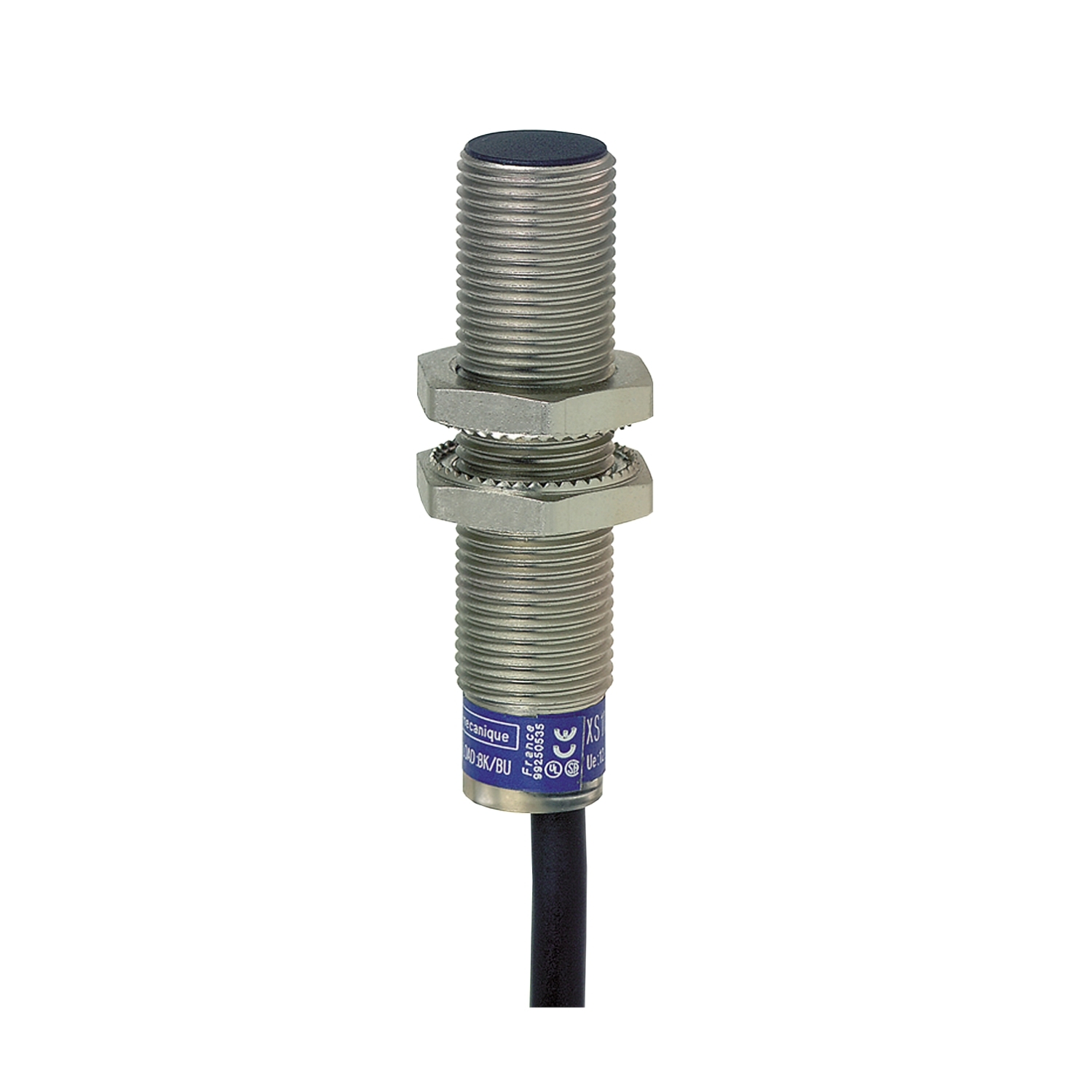 XS612B1PAL2 Osiprox OsiSense XS Fixed Cylindrical Long Case Proximity Sensor, Inductive, PNP Output, 1NO Contact, 10 to 58/12 to 48 V DC