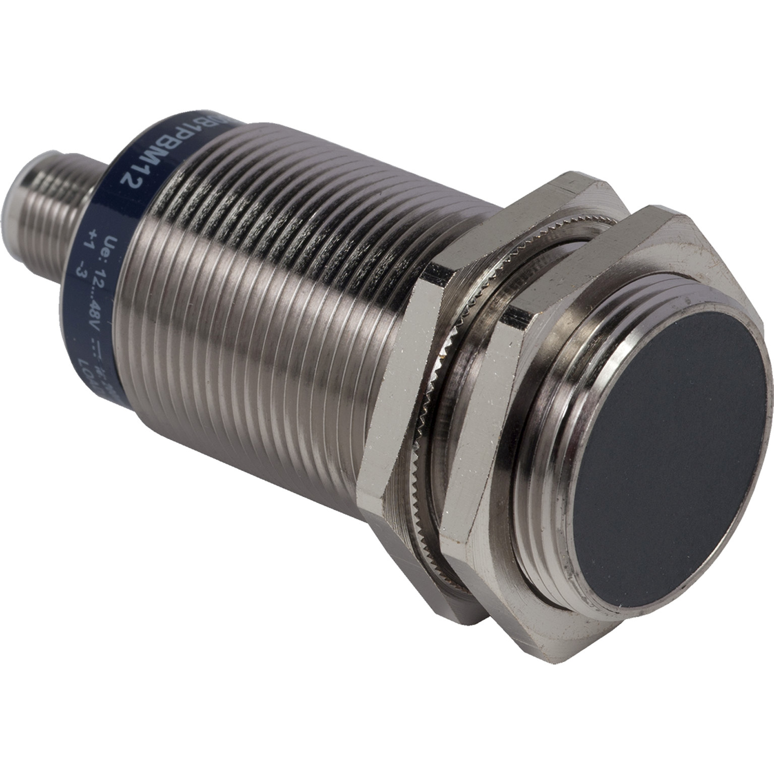 XS630B1PAM12 XS6 Fixed Cylindrical Proximity Sensor, Inductive Sensing, PNP Output, 1NO Contact, 12 to 48 V DC