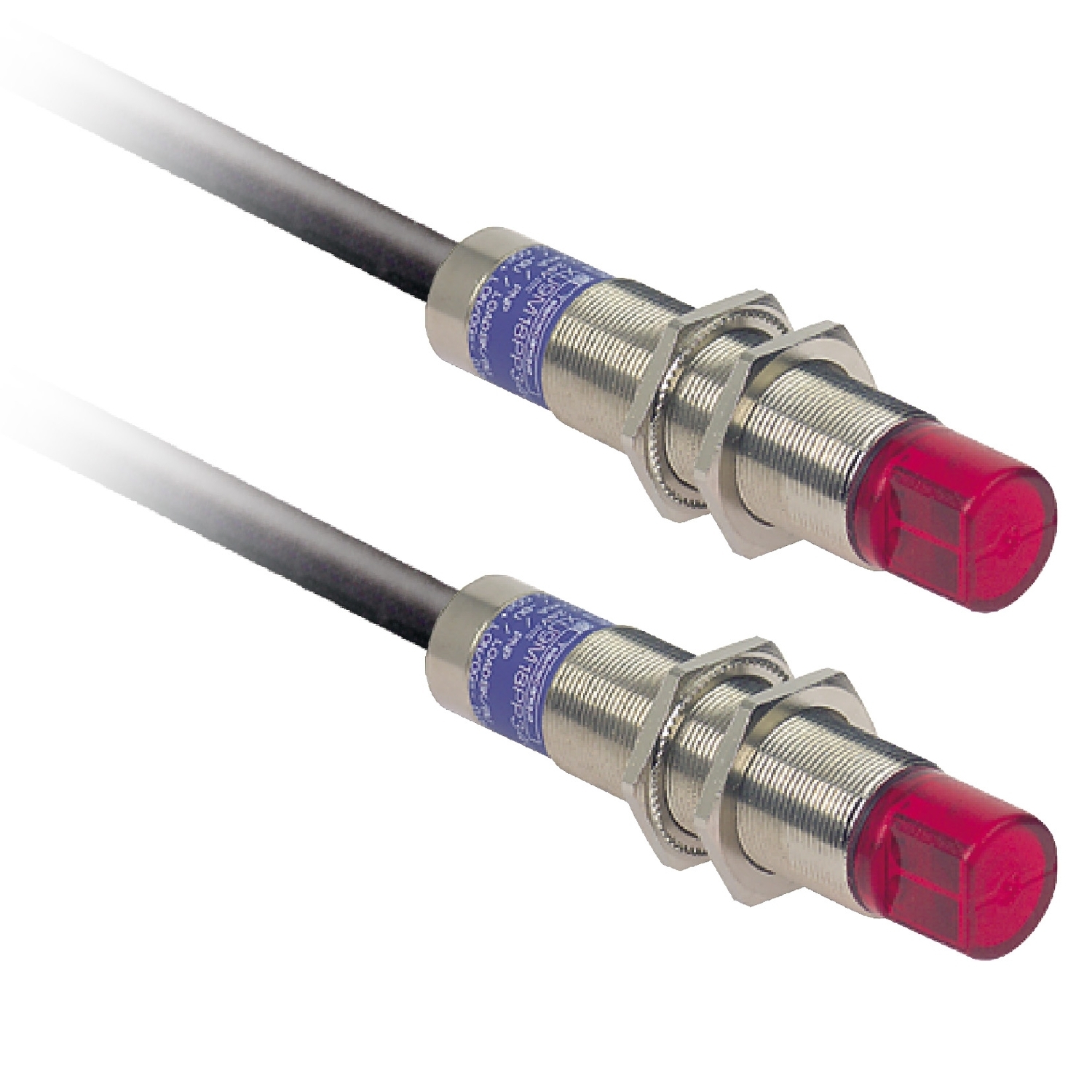 XU2M18MA230W OsiSense XU 2-Wire 90 deg Lateral Photoelectric Sensor, M18 Cylindrical Shape, 20 m, Infrared Sensing Beam, 20 ms Response, Solid State 1NO Output