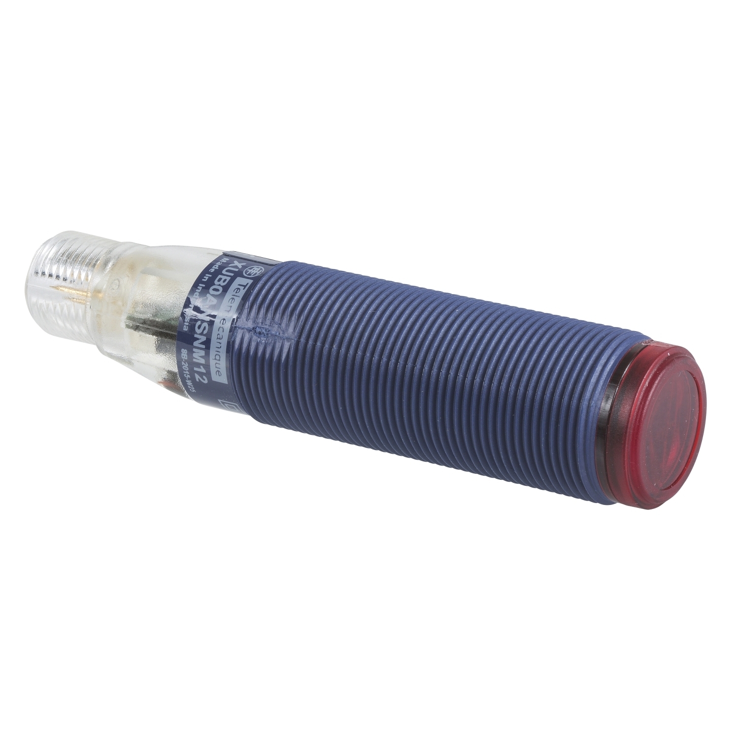 XUB2AKSNM12T OsiSense XU 3-Wire Axial Corrosion-Resistant Dusttight/Watertight Photoelectric Sensor, M18 Cylindrical Shape, 20 m, Infrared Sensing Beam, 1 ms Response, Solid State Output