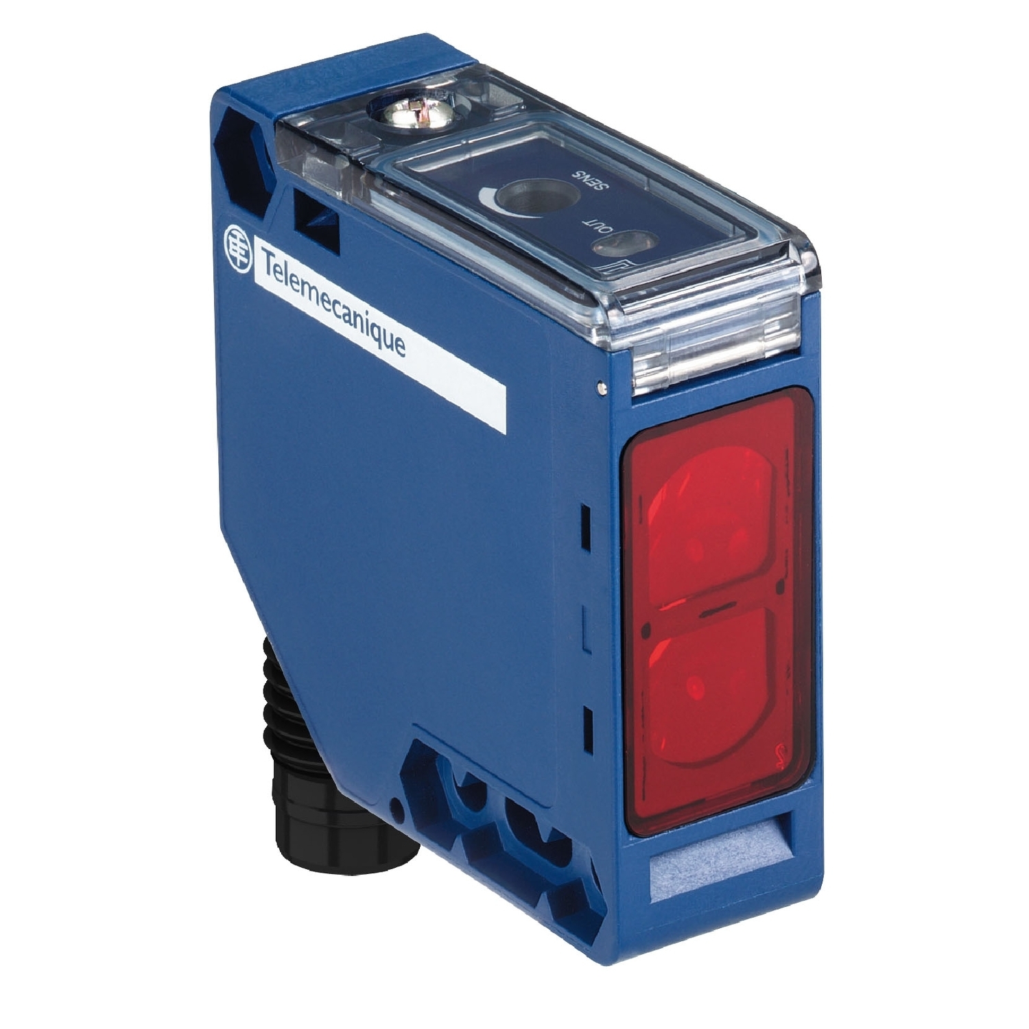 XUK5APANM12 OsiSense XU Simply Easy 3-Wire Compact Corrosion-Resistant Dusttight/Oiltight/Watertight Proximity Photoelectric Sensor With Adjustable Sensitivity, Rectangle Shape, 1.5 m, Infrared Sensing Beam, <2 ms Response