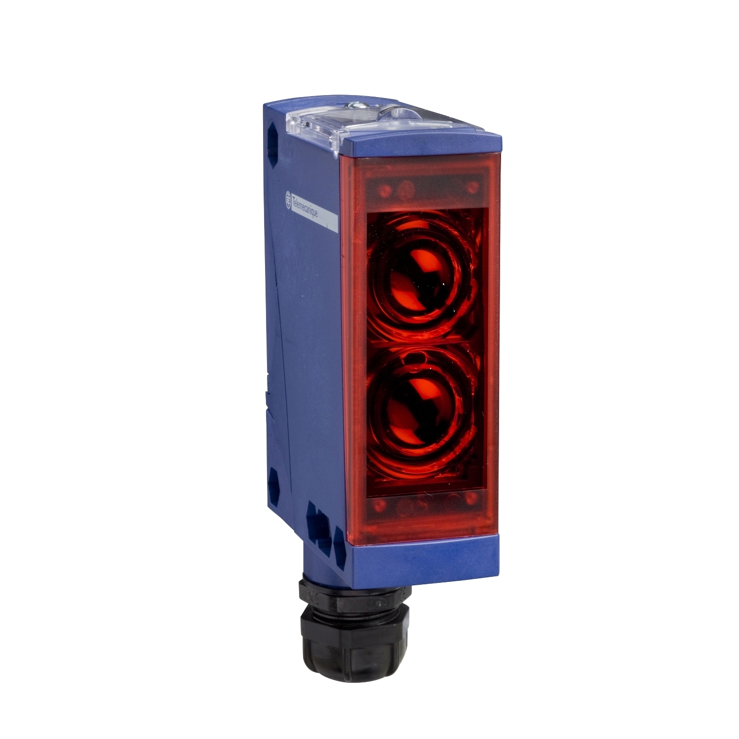 XUX1ARCNT16 OsiSense XU Series Compact Photoelectric Sensor, 65.62 ft, Through Beam Sensing Beam, <2 ms Response, Solid State Output