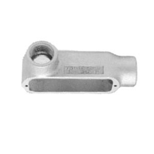 Type LL Conduit Body, 1-1/2 inch, Malleable Iron, Triple-Coat (Zinc Electroplate/Chromate/Epoxy Powder Coat)