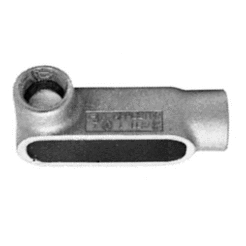 Type LL Conduit Body with Cover & Gasket, 2 inch, Copper-Free Aluminum, Epoxy Powder Coated