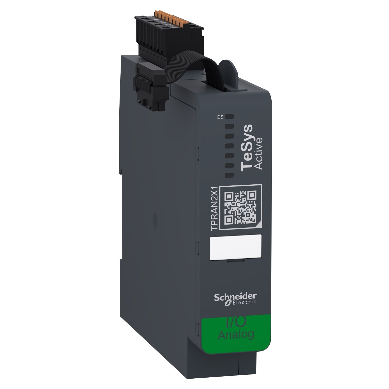 TPRAN2X1 TESYS Series TeSys Island, 2 inputs, 1 outputs, 15 bit resolution, +/- 0.1 % of full scale/+/- 0.1 % of full scale in positive temperature range/+/- 0.4 % of full scale in negative temperature range accuracy