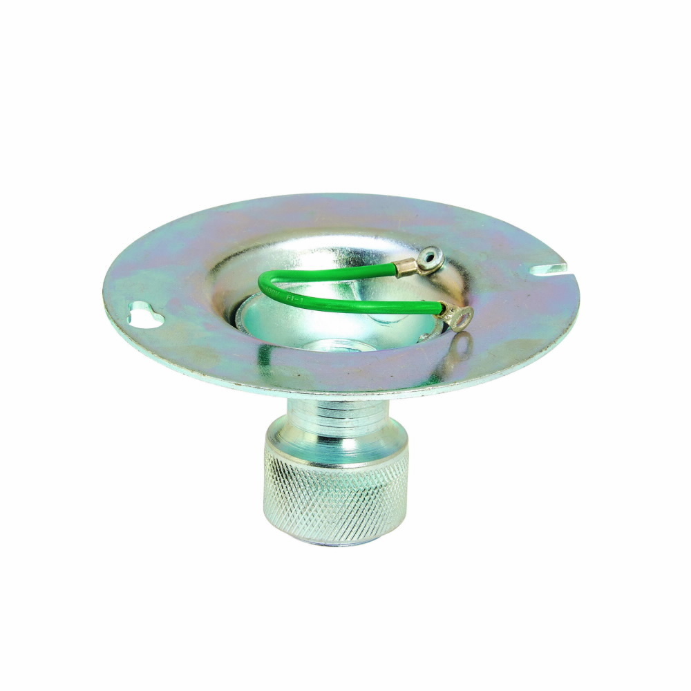 B390BXZN 360 deg Swivel Box Connector, For Use With Strut Fittings and Raceway, Low Carbon Steel