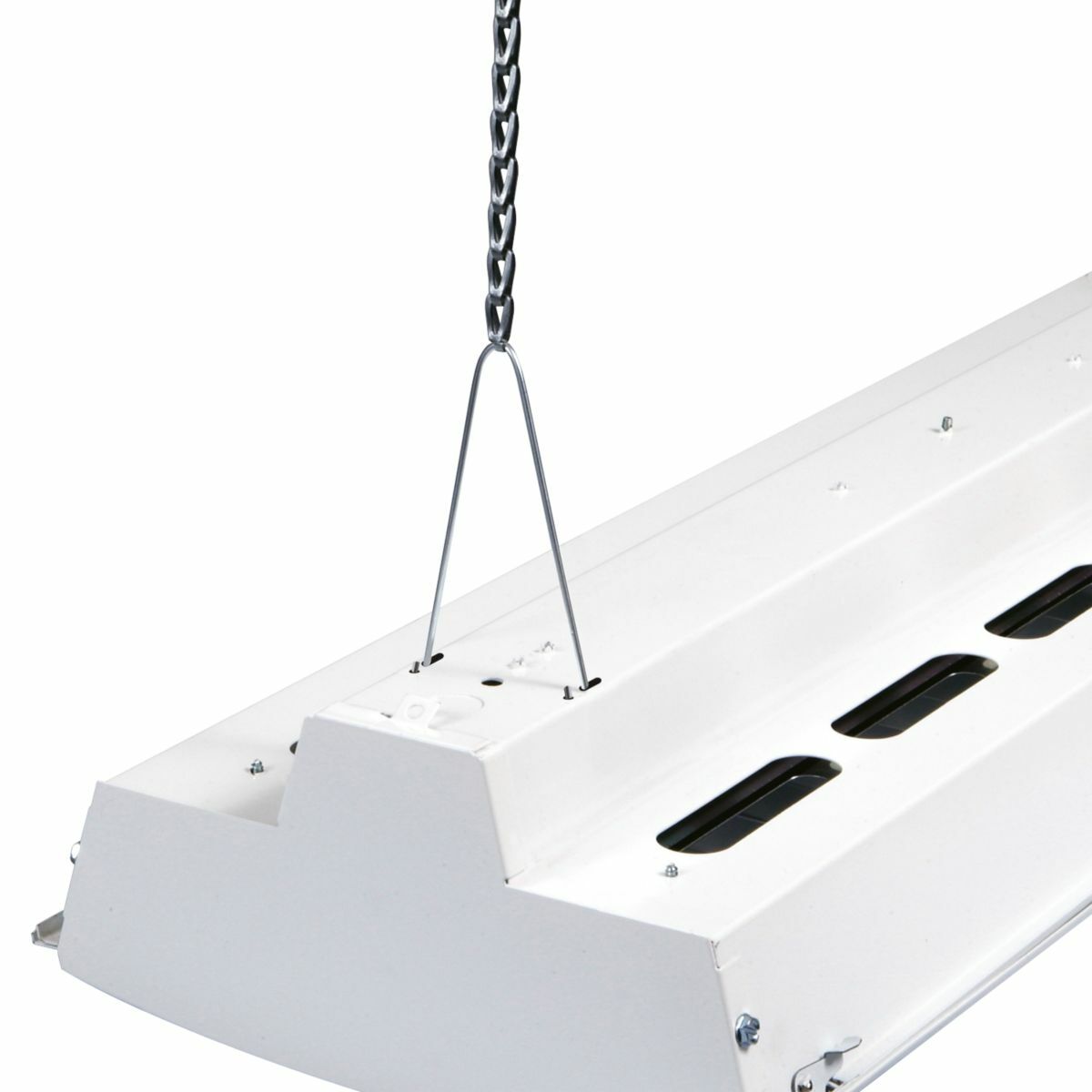 AYC-CHAIN/SET-U Metalux Hook Style Chain Hanger Set, For Use With Undercabinet/F-Bay Mounting Lighting Fixture, Steel