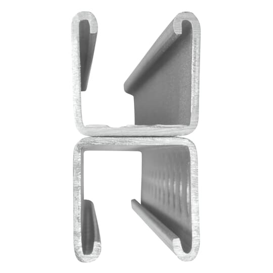 B1202HS-10PG Superstrut B Series Back to Back Combination Half Slotted Metal Channel, 10 ft L 1-5/8 in W 13/16 in D 12 ga THK, Steel, Pre-Galvanized, Domestic