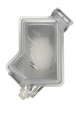 WIUCED10CL 1-Gang Extra Heavy Duty While-In-Use Cover, Clear