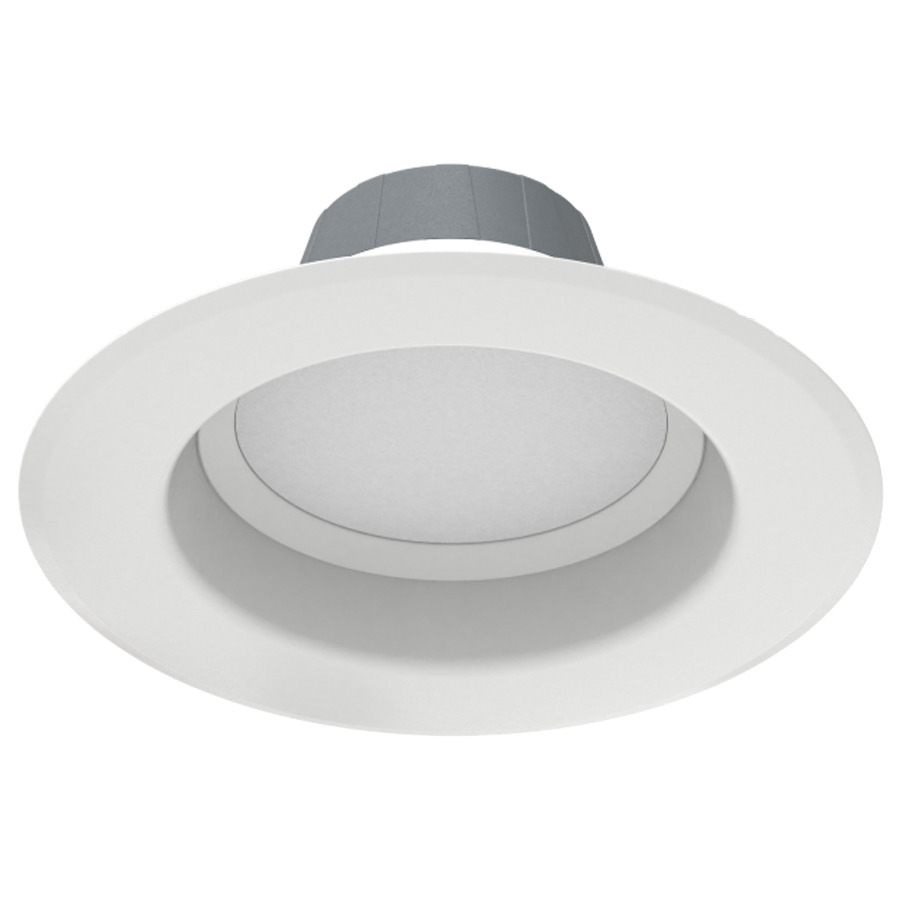 R6R149FA120WS 6 inch Retrofit LED Downlight, Round, E26, 14W, 1200 LM, 2700/3000/3500/4000/5000K, 90 CRI, 120V