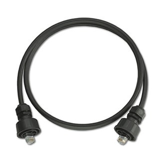 D6720-20E DuraPort UTP Patch Cord, CAT 6, Stranded Tinned Conductor, Industrial Plug to Industrial Plug/Industrial Plug to RJ45 Plug Connector, 20 ft L Cord, Black
