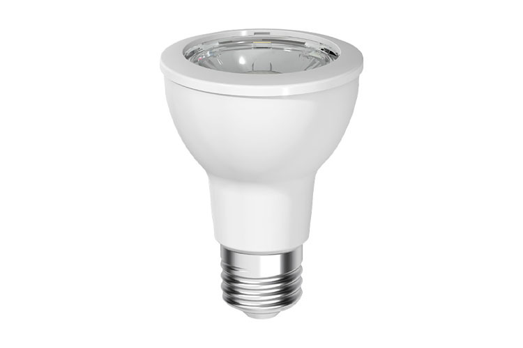 LED7DP203B827/20 Compact Dimmable Directional LED Lamp, 7 W, 50 W Incandescent Equivalent, E26 Lamp, PAR20 Shape, 500 Lumens