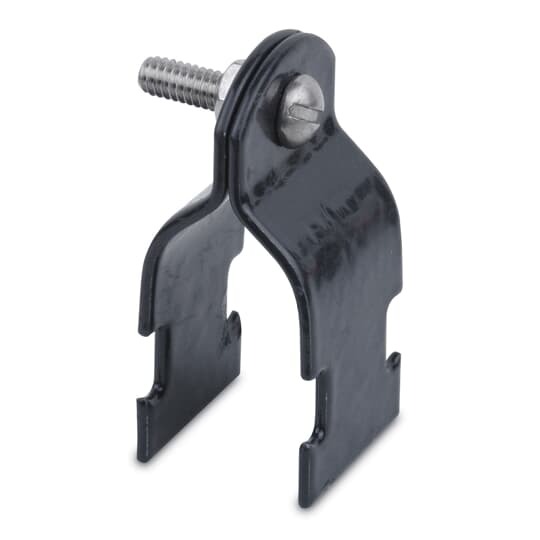 SS2-G Ocal Pipe Strap, 2 in, For Use With 1-5/8 in, 1-1/2 in Strut, Steel, PVC Coated