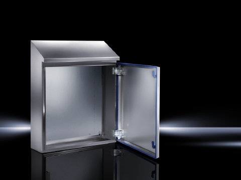 1316600 HD Series Hygienic Compact Enclosure, 48 in H x 32 in W x 12 in D, Hinged Cover, NEMA 13/4X/IP66/69K NEMA Rating, Stainless Steel