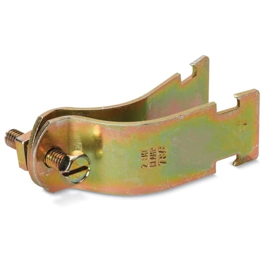 C-105-1/2 Kindorf Pipe Strap, 1/2 in, For Use With IMC/Rigid Conduit, Steel, Galv-Krom