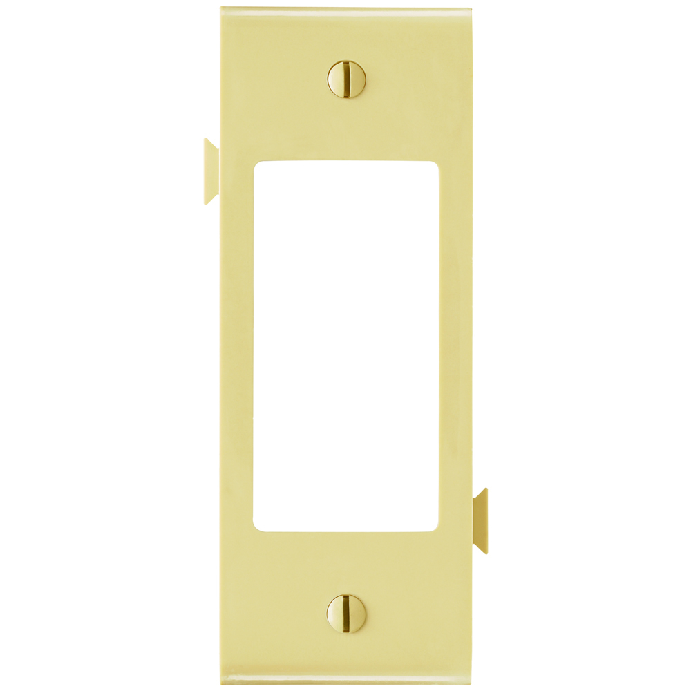 PJSC26I Sectional Wall Plate, 5-1/2 in, Nylon, Ivory