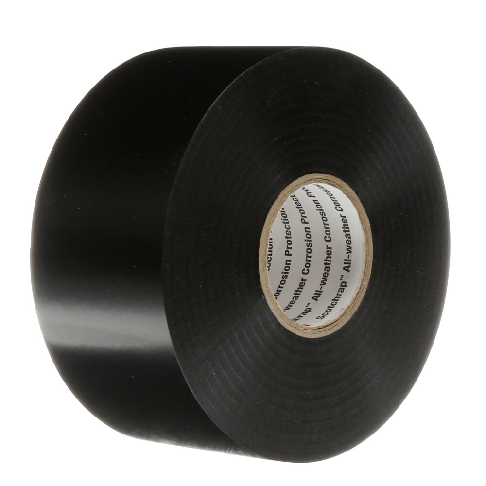 7000057486 50UP Corrosion Protection Tape, 100 ft L 6 in W, 0.1 in THK, Rubber Adhesive, Polyvinyl Chloride Backing, Black
