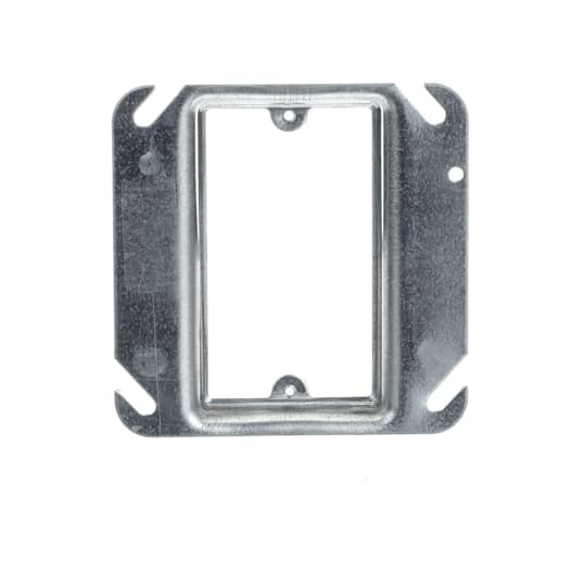 52-C-14-5/8 Steel City Outlet Box Cover, 4 in L x 4 in W, Steel