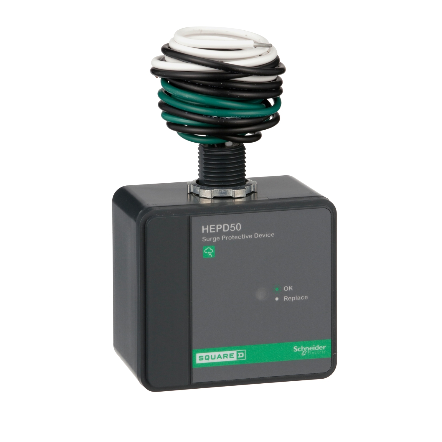 HEPD50 Isolated Ground Surge Protective Device, 120/240 V AC, 25 kA SCCR, 1 Phase