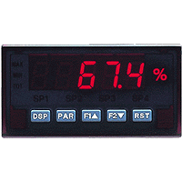 PAXP0000 PAX AC Powered Dual Range Process Input Meter, 20 mA, 10 V DC Measuring, 3.8 in L x 4.1 in W x 1.95 in H, Flame Resistant Case, 0.01 % Accuracy, LED Display