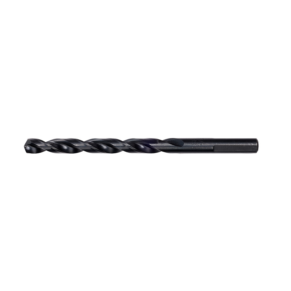 48-89-2724 Thunderbolt Secure-Grip Jobber Length Drill Bit, 9/32 in Drill - Fraction, 0.2812 in Drill - Decimal Inch, 135 deg Point, HSS, Black Oxide