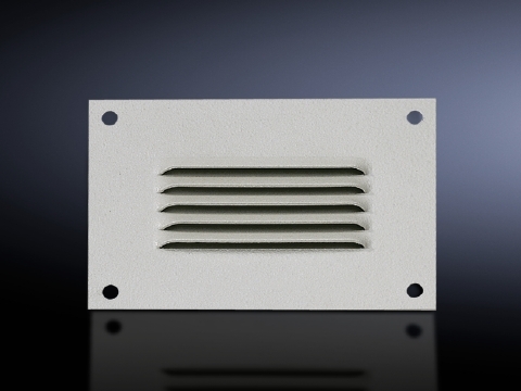 2543235 Integrated Louver, Sheet Steel, Pale Gray
