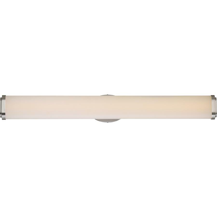 62-915 Nuvo Pace Contemporary Dimmable Vanity Fixture, (1) Lamp, 120 VAC, Brushed Nickel Housing