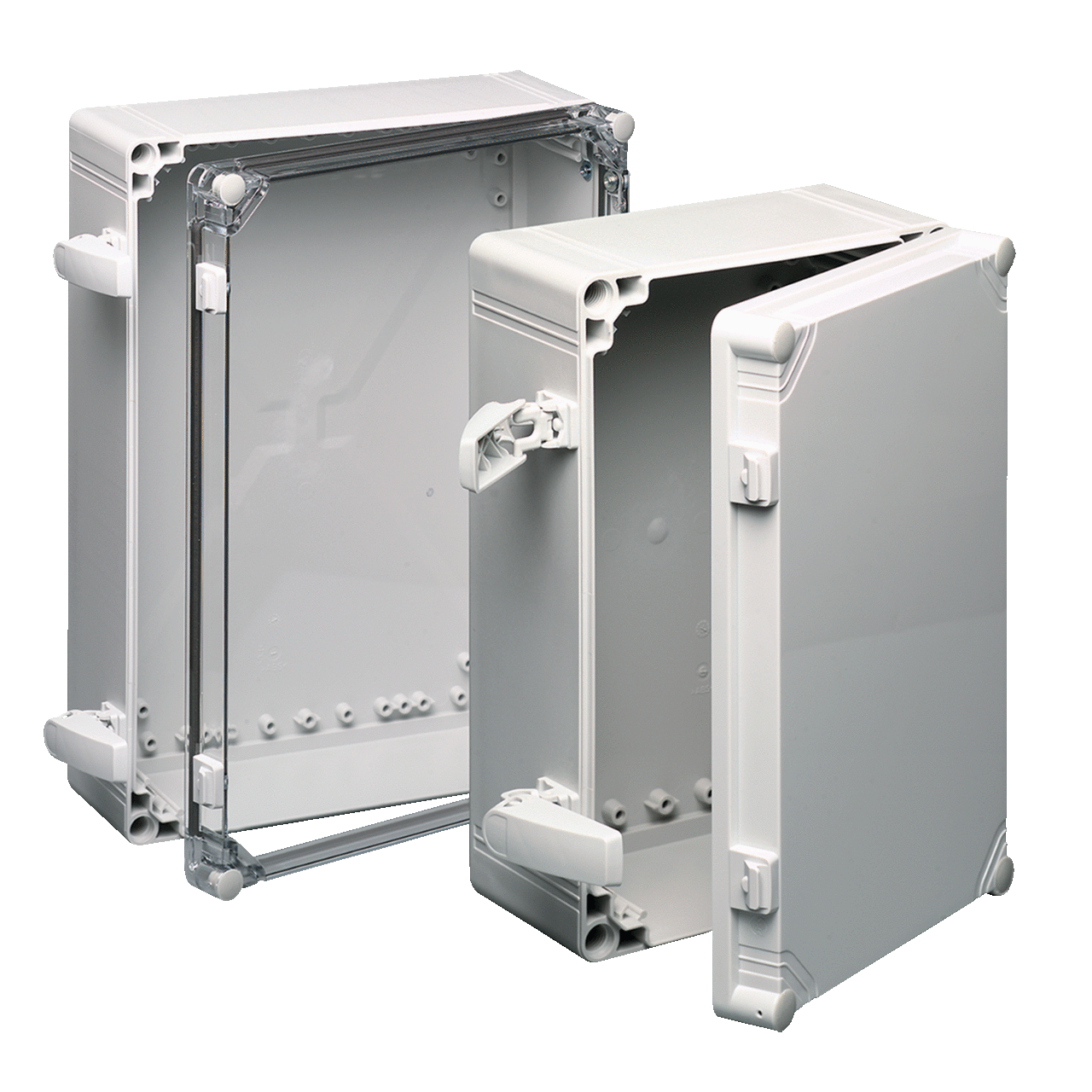Q402013PCI Qline Junction Box, 400 mm H x 200 mm W x 123 mm D, Opaque/Screw Cover, NEMA 4X/IP66 NEMA Rating, Polycarbonate