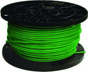 20492512 SIMpull Type THHN-2 Building Wire, 600 V AC, (1) 8 AWG Stranded Copper Conductor, 500 ft L, Green