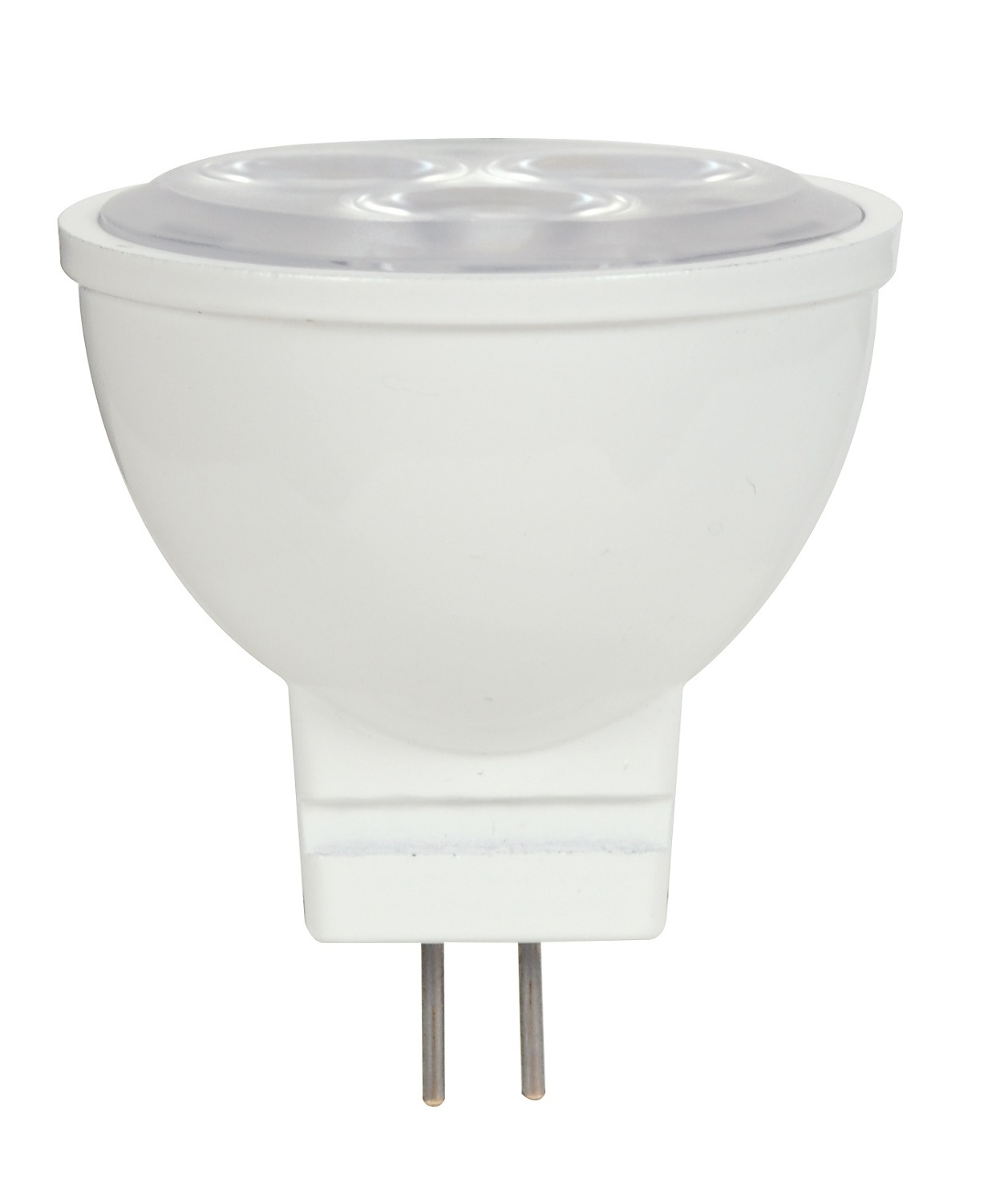 S9281 Non-Dimmable LED Reflective Lamp, 3 W, 20 W Incandescent Equivalent, GU4 Lamp, MR11 Shape, 220 Lumens