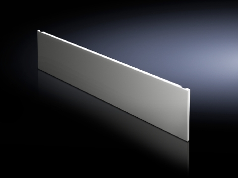 9672338 Bottom Front Trim Panel, 100 mm H x 800 mm W, For Use With TS Series IP54 Enclosure, Carbon Steel
