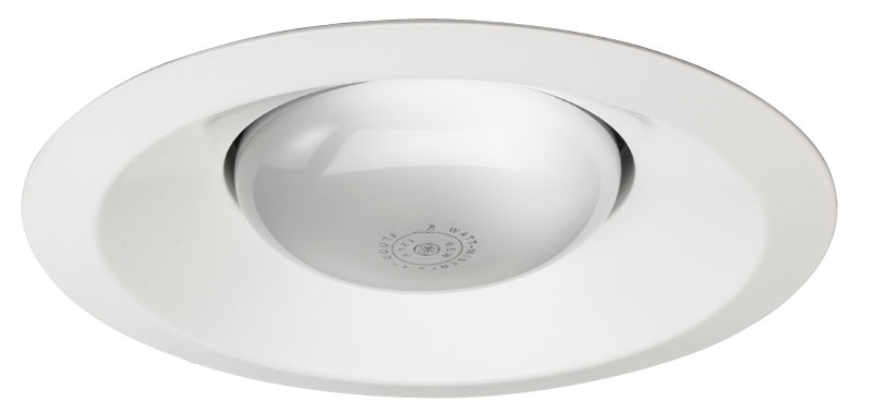 252 WH Downlight Regressed Open Frame Trim, 7-5/8 in OD, Incandescent Lamp, For Use With IC22, IC22W, IC22S, IC22R Series Housing