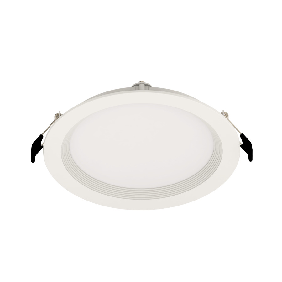 WFRL6R139TW120WB-SS-NS/LCB WFR 5 in Round Recessed Fixture, LED Lamp, 13 W Fixture, 120 V AC, Metal/Plastic Housing