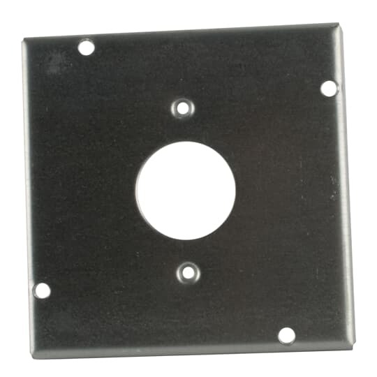 RSL-11 Steel City Surface Cover, 4-11/16 in L x 4-11/16 in W x 1/2 in D, Steel