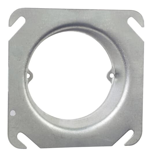 52-C-3-1 Steel City Outlet Box Cover, 4 in L x 4 in W, Blank Cover, Steel