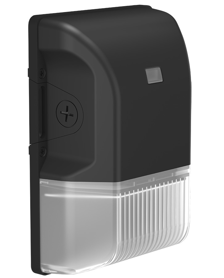 BRISK17FA20 Brisk Adjustable Wallpack, (1) Lamps LED Lamp, 19 W Fixture, 120, 208, 240, 277 V, Bronze Housing