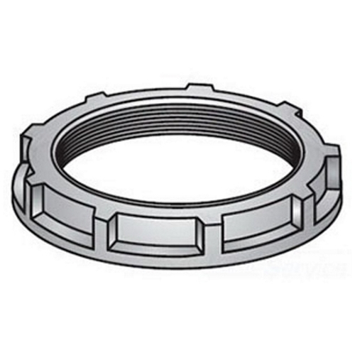 2-150 Type 2 Non-Grounding Conduit Bushing, 1-1/2 in Trade, Malleable Iron, Zinc Plated